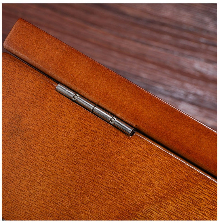 Three Case Watch Box Wooden Glass Skylight Watch Box Chain Display Box Jewelry Box